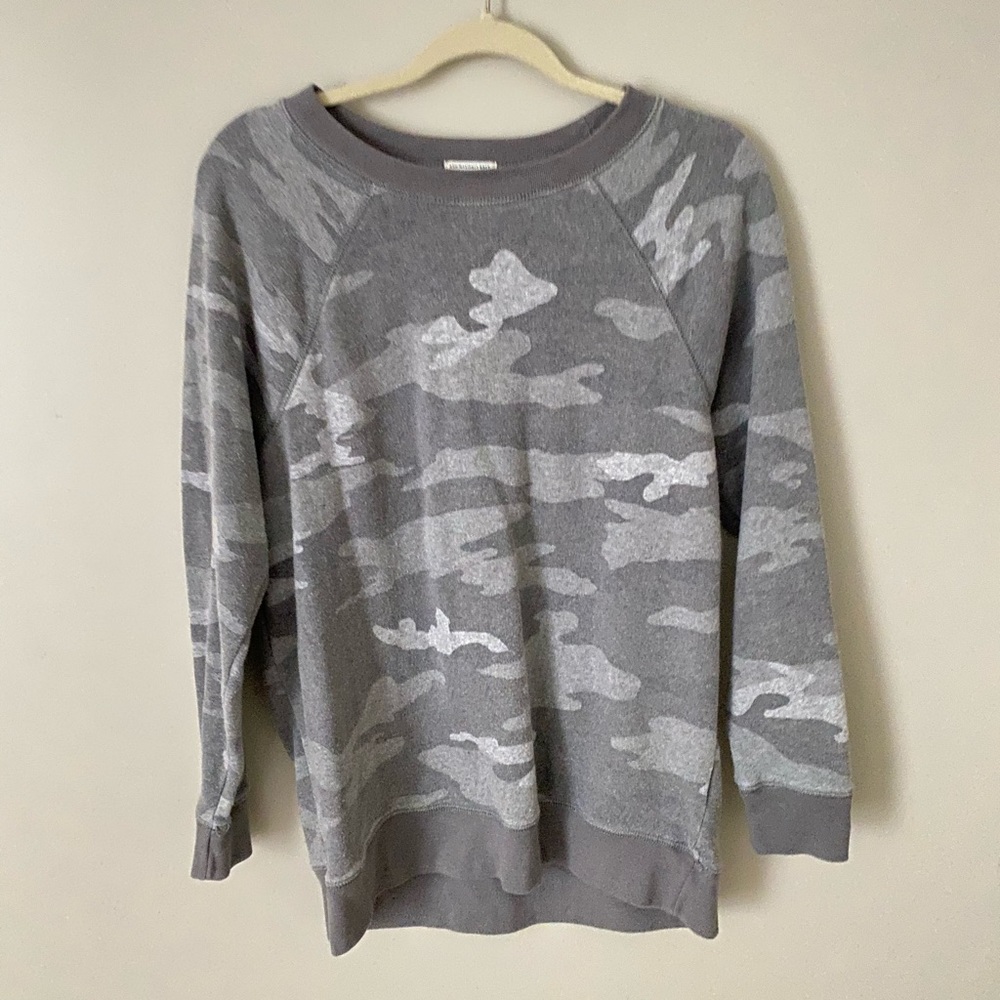Camo Crewneck Sweatshirt